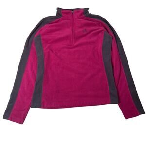 Nike ACG Magenta Long Sleeve 1/4 Zip Pullover Fleece Jacket Women's Small